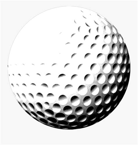 Clip Art Golf Ball Vector - Golf Balls Transparent Black , Free ...