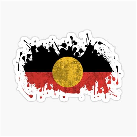 "Aboriginal Flag" Sticker for Sale by FirasChakroun | Redbubble