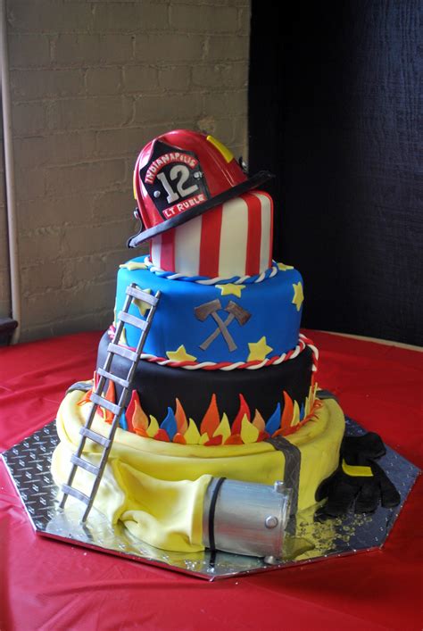 Fireman Retirement Cake - CakeCentral.com