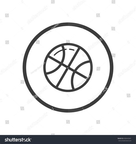 Black White Simple Line Art Vector Stock Vector (Royalty Free) 690443941 | Shutterstock