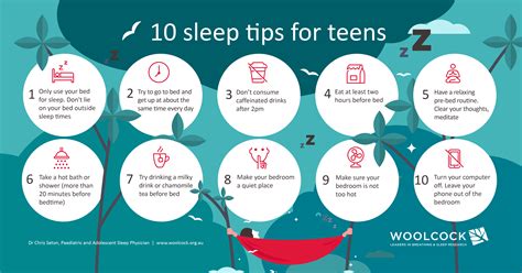 Tips to help young people sleep better