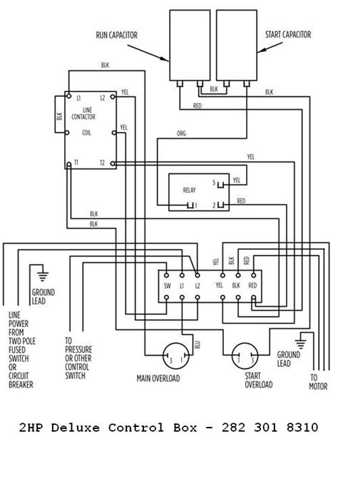 Franklin electric motor wiring diagram