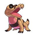 Sandile - Pokémon - Pokémon Conquest - veekun