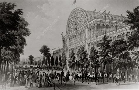 Crystal Palace for the Great Exhibition of 1851. - Stock Image - H466/0024 - Science Photo Library