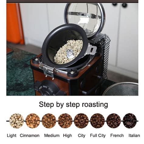 OTTIMO DUAL NUTS & COFFEE ROASTER Home Bean Roasting Machine White Color 110 ~ 220V Made In ...