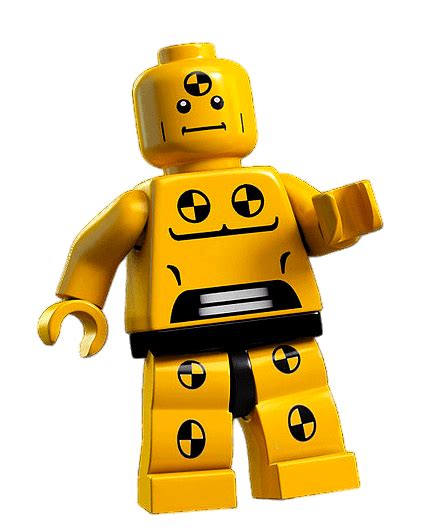 Lego Crash Test Dummy transparent PNG - StickPNG