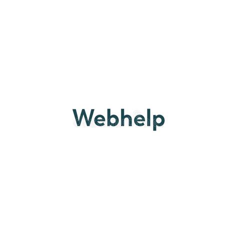 Webhelp Logo Editorial Illustrative on White Background Editorial Photo ...