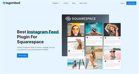 Free Instagram Widget for Squarespace | Tagembed