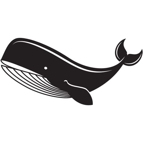 Big whale silhouette | Free SVG