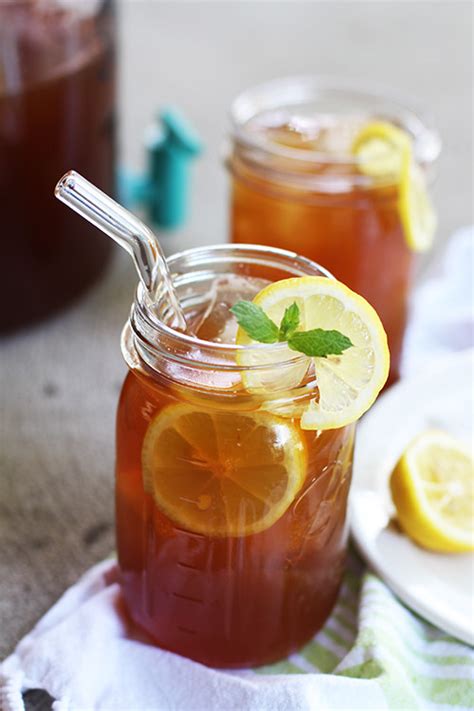 Lightly-Sweetened Lemonade Iced Tea in the Crockpot – New Leaf Wellness