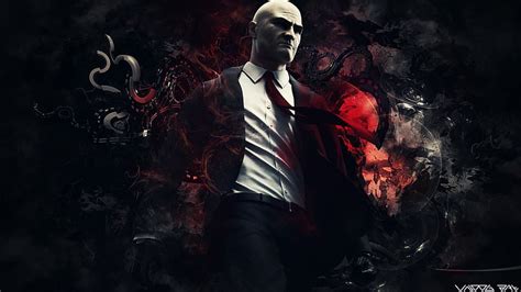 HD wallpaper: man wearing suit jacket wallpaper, Hitman, Hitman: Absolution | Wallpaper Flare