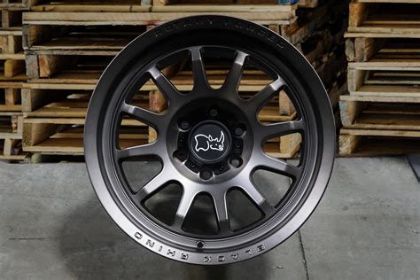 BLACK RHINO® RAPID Wheels - Matte Brushed Gunmetal Rims