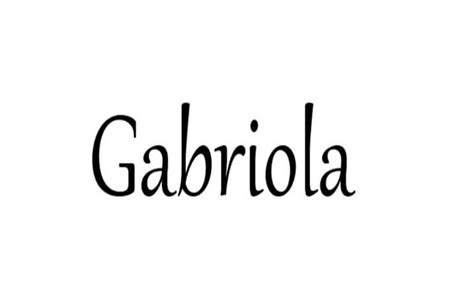 Gabriola Font Free Download