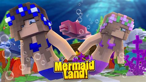 VISITING MERMAID LAND! w/Little Carly (Minecraft). - YouTube