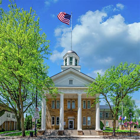 Iowa County Courthouse Photograph by Randy Scherkenbach - Fine Art America