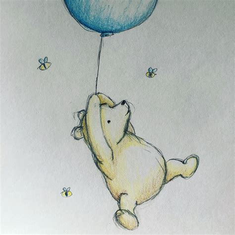 Winnie The Pooh Balloon Drawing | ubicaciondepersonas.cdmx.gob.mx