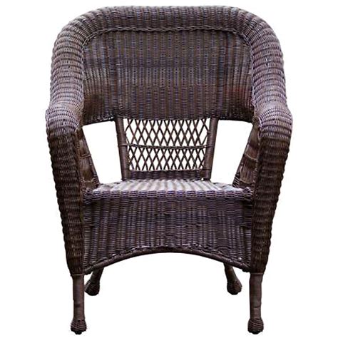 Light Brown Wicker Chair | At Home