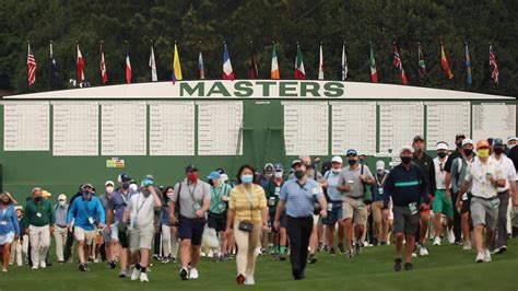 2021 Masters leaderboard: Live coverage, golf scores today in Round 2 at Augusta National ...