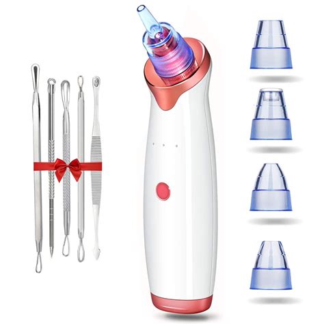 Blackhead Remover Pore Vacuum Cleaner Blackhead Whitehead Acne Removal Blackhead Extractor Tool ...