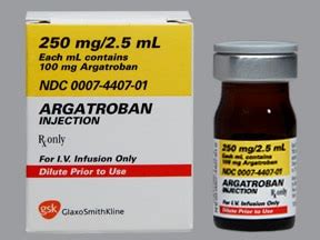 argatroban intravenous : Uses, Side Effects, Interactions, Pictures ...