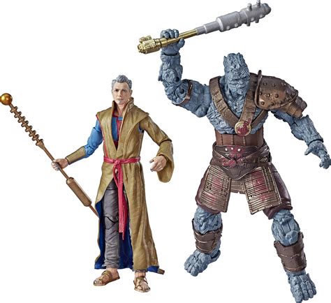 Marvel Legends Series Thor: Ragnarok 6-Scale Movie-Inspired Grandmaster Korg Collectible Action ...