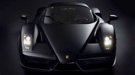 Factory matte black Ferrari Enzo heads to auction