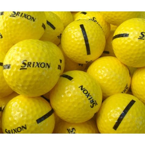 SRIXON 1-Piece Yellow Range Ball - Spolemangolf