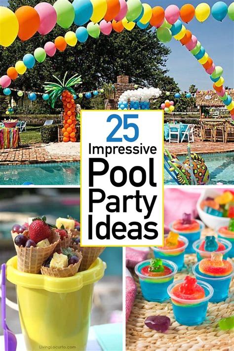 Make A Splash With These 25 Impressive Pool Party Ideas - The Unlikely Hostess | Pool party ...