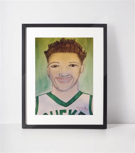 Giannis Antetokounmpo Poster Print - Etsy