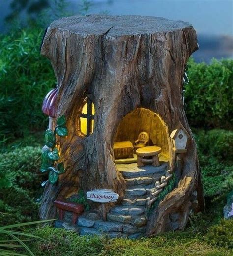 25 Great Ideas With Tree Trunks That Will Originaly Upgrade Your Garden ...