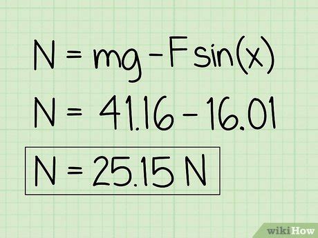 How to Find Normal Force - wikiHow