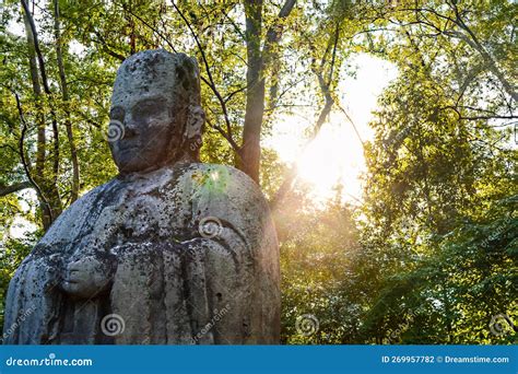 Elephant Road of the Ming Xiaoling Mausoleum Stock Photo - Image of ...