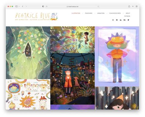 19 Best Illustrator Portfolio Examples 2024