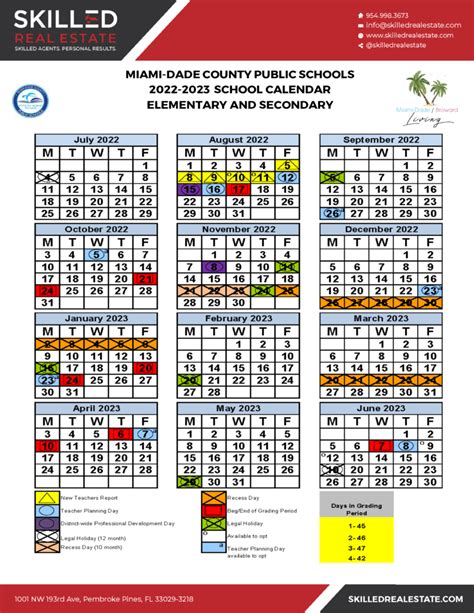 Mdcps Calendar 2023 - CountyCalendars.net