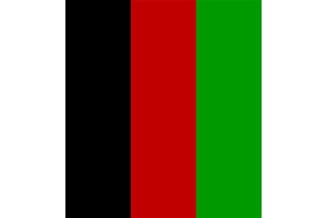 Afghanistan National Flag Color Palette