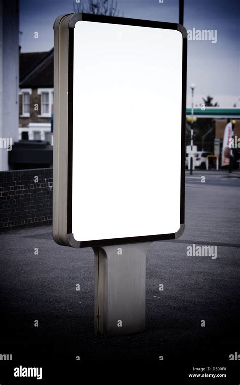 Blank billboard for your design Stock Photo - Alamy