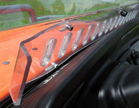 Kubota RTV1140 Areo-Vent Hard Polycarbonate Full Windshields | UTV Cab Enclosures