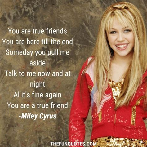 Miley Cyrus Quotes : Hannah Montana Quotes - THEFUNQUOTES