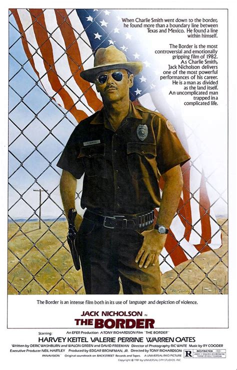 The Border Movie Poster | Movie posters, Movie posters vintage, Border ...