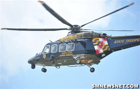 Maryland State Police Helicopter Crew Rescues Injured Boater In Anne ...