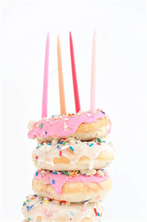 Birthday Cake Doughnuts - Sprinkles For Breakfast | Recipe | Kids ...