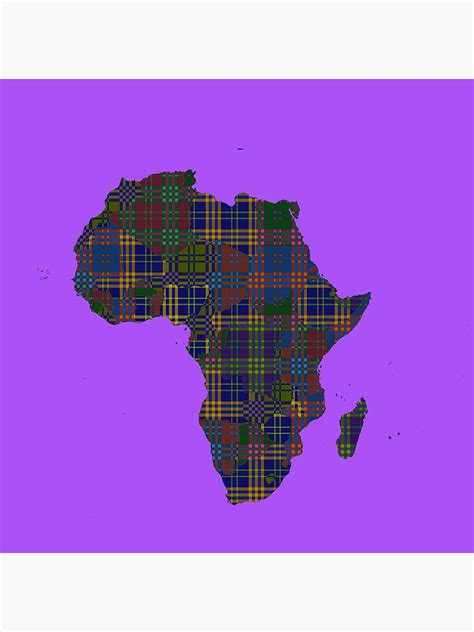 "africa continent map , countries with cool pattern colourfull" Poster for Sale by rashadat ...