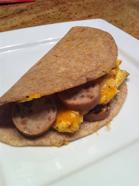 250 Calorie Breakfast Taco ~ Chef Julia