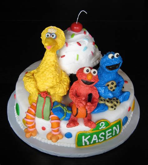 Custom Cakes by Julie: Sesame Street Cake