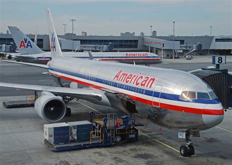 American Airlines 767 Interior