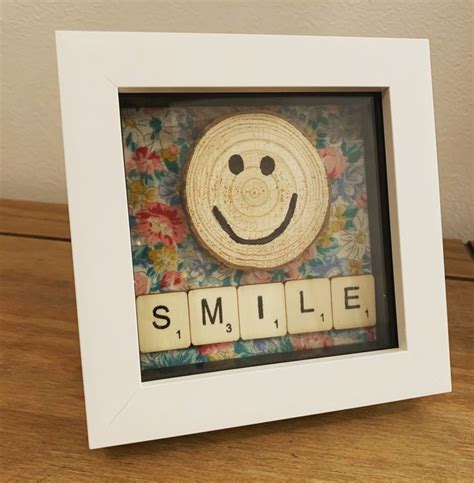 ‘Smile’ Box Frame | Etsy, Box frames, Etsy gift card