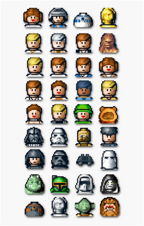 Lego Star Wars Characters Pictures Download - Lego Star Wars Ii All Characters, HD Png Download ...