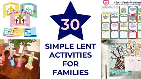 30 SIMPLE LENT ACTIVITIES FOR FAMILIES