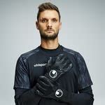 Uhlsport Goalkeeper Gloves Speed Contact Supergrip+ HN Black Edition - Black/White | www ...