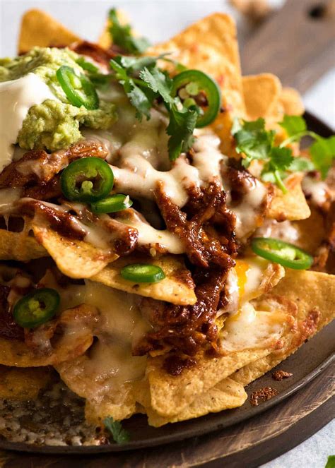 Chicken Nachos recipe | RecipeTin Eats